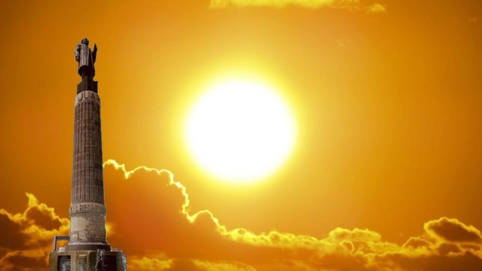 Calor extremo en Nuevo Laredo.