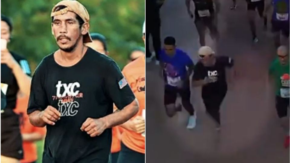 Borracho se une a maratón; terminó la prueba y ganó medalla