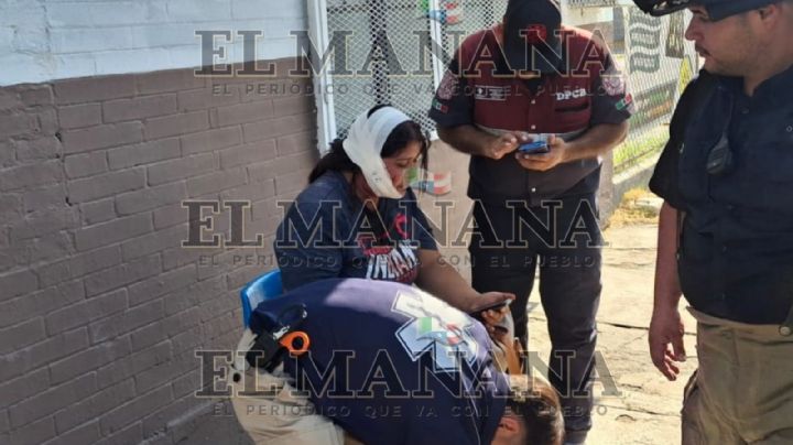 Mujer estrella su Jaguar y queda ensangrentada; se pasó el alto entre Reynosa y Madero