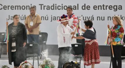 Entrega de bastones de mando fortalecen vínculo entre pueblos originarios y la SCJN
