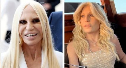 Donatella Versace impacta con un rostro rejuvenecido y natural a los 70 años; ¿qué se hizo?
