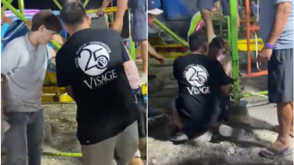 Juego mecánico en NL sufre falla y deja a cuatro heridos