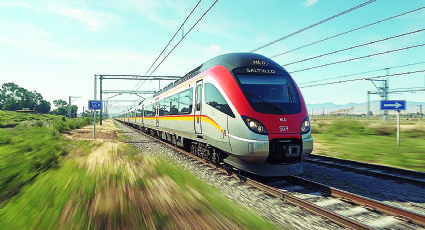 Tren Nuevo Laredo-Saltillo alcanzaría hasta 200 kilómetros por hora