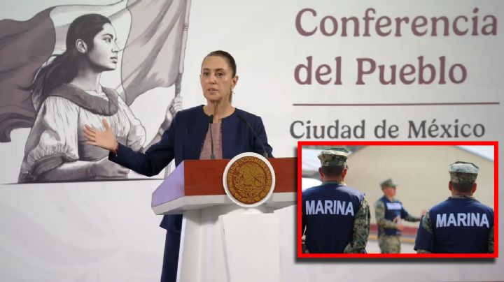 Sheinbaum pide no especular con muerte de marino en práctica de tiro