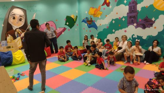 Atrae 'Bebeteca' de Nuevo Laredo a madres con niños de primera infancia