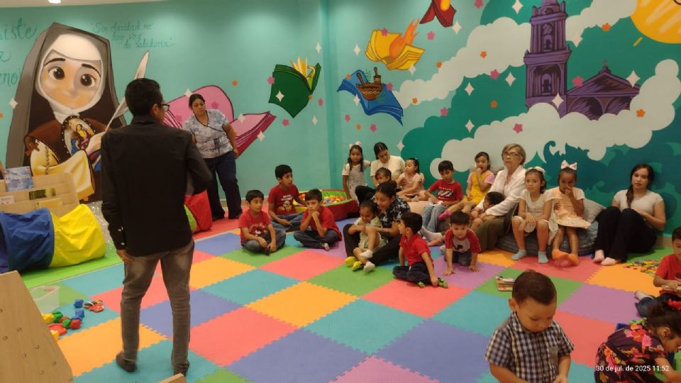 La 'Bebeteca' de Nuevo Laredo.