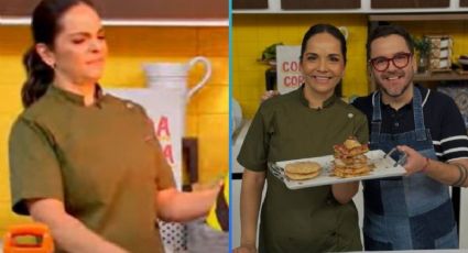 Se incendia la cocina durante programa de TV en vivo; preparaban comida con un soplete