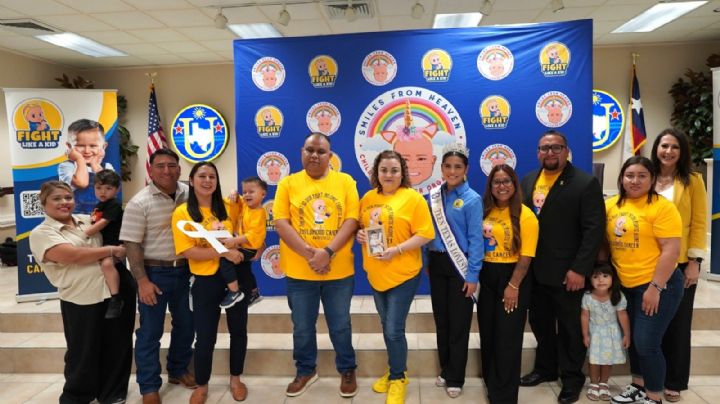 UISD y Smiles From Heaven declaran septiembre Mes de Concientización sobre el Cáncer Infantil