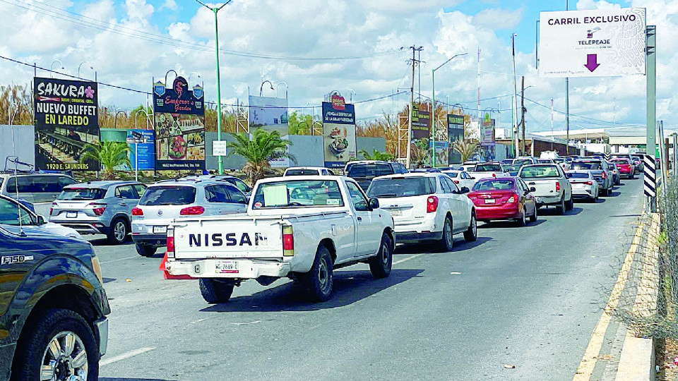 Las revisiones son por parte de militares.
