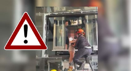 Horas de terror: 9 personas quedaron atrapadas en elevador de centro comercial de Nuevo León