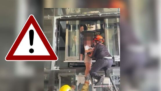 Horas de terror: 9 personas quedaron atrapadas en elevador de centro comercial de Nuevo León