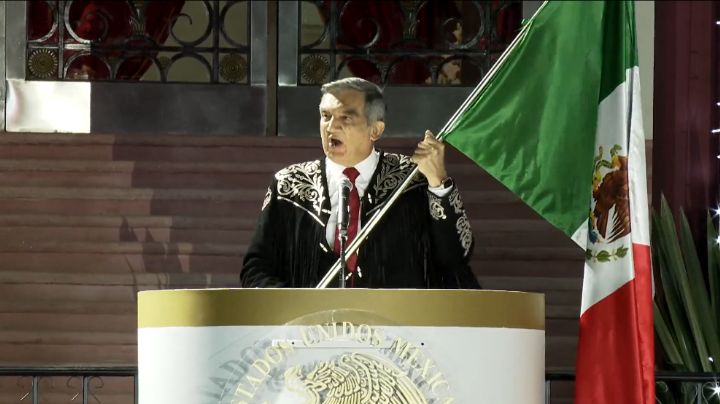 Américo Villarreal da el Grito de Independencia desde la capital de Tamaulipas