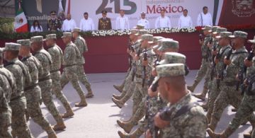 Encabeza Américo desfile cívico-militar: Tamaulipas celebra las Fiestas Patrias en paz