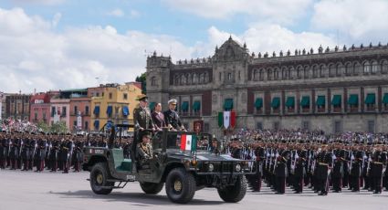 Claudia Sheinbaum encabeza el Desfile Militar del 16 de Septiembre y hace historia