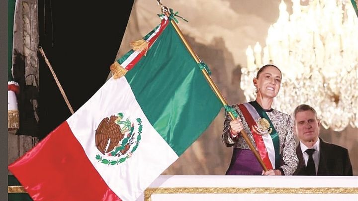 Da Claudia Sheinbaum histórico Grito de Independencia