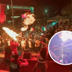 Concierto de Santa Fe Klan se suspende por descarga eléctrica; hay varios lesionados | VIDEO