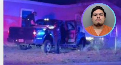 Laredo: persecución policiaca termina con camioneta chocando contra una casa