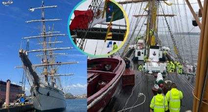 Buque Escuela Cuauhtémoc realiza pruebas en el mar; prepara su regreso tras reparaciones en Nueva York