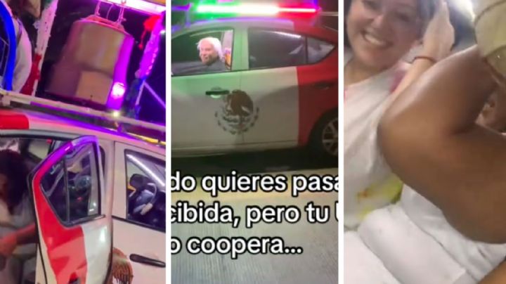 Jovencitas piden vehículo en la app de Uber; llega 'Miguel Hidalgo' a recogerlas