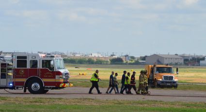 Realizan simulacro de accidente en el Aeropuerto Internacional de Laredo