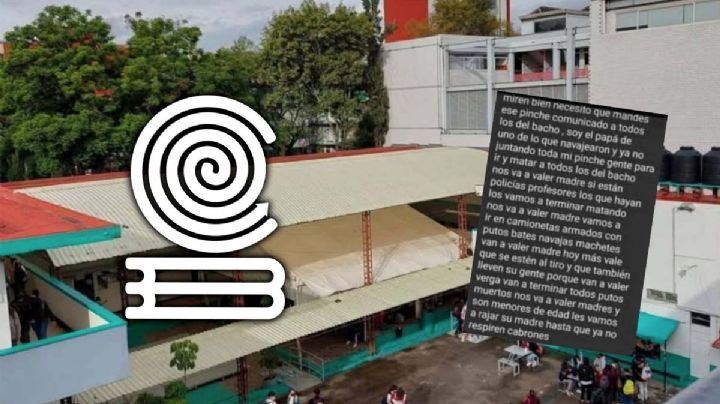 Amenazan a alumnos de Colegio de Bachilleres 20; autoridades investigan mensajes intimidantes