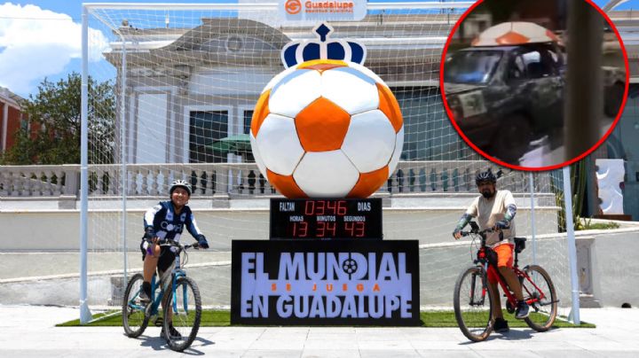 Hombre se roba balón conmemorativo del Mundial; 'estaba muy caro y quería venderlo' | VIDEO