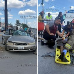 Yahir está al borde de la muerte tras destrozar su auto en el Bulevar Canseco; casi se parte en dos