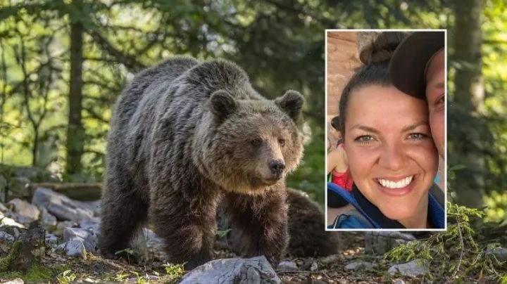 Mujer es arrastrada 90 metros  por un oso pardo; vecinos pensaron que era un perro