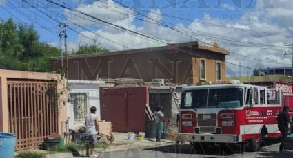 Incendio sorprende a vecinos y provoca pánico en la colonia del ISSSTE en Nuevo Laredo