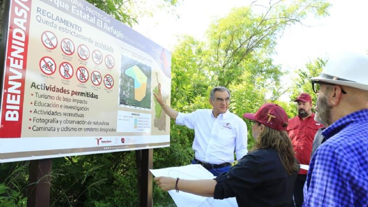 Impulsa Américo transformación del Parque Estatal 'El Refugio'; será referente ecoturístico
