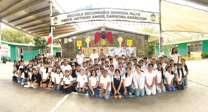 Celebran la Paz en la Secundaria 10 de Nuevo Laredo