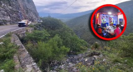 Tragedia en Tamaulipas: auto cae a barranco de 150 metros; una muerta y 2 lesionados
