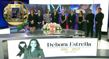 TELEDIARIO dedica noticiero a Débora Estrella; así fue el emotivo homenaje a la conductora | VIDEO