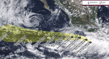 Tormenta tropical ‘Narda’ acecha los estados del Pacífico; podría convertirse en huracán este lunes