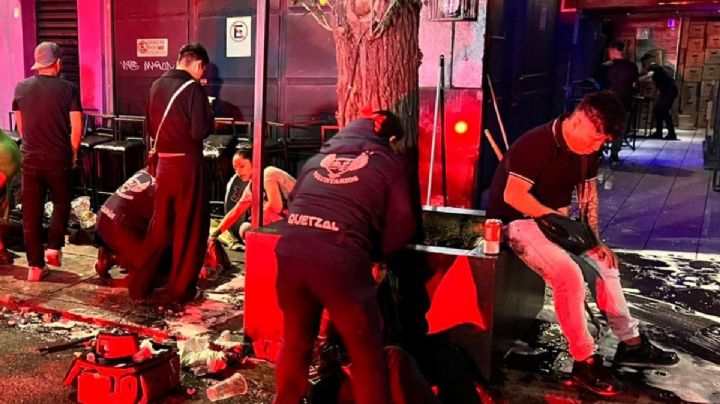 Automovilista atropella a clientes de un bar clandestino; hay seis lesionados