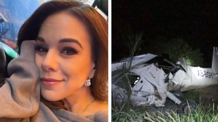 Débora Estrella: concluyen labores de trabajos del avionazo donde falleció la conductora