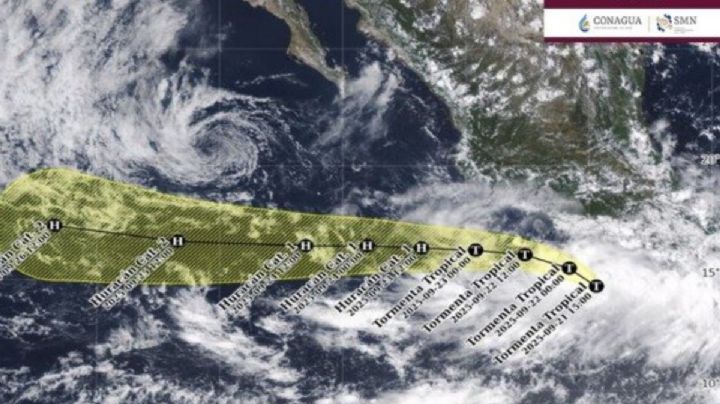 Tormenta tropical ‘Narda’ acecha los estados del Pacífico; podría convertirse en huracán este lunes