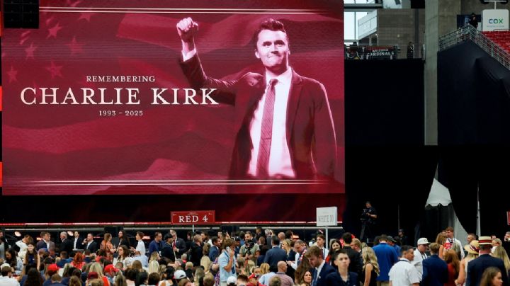 Charlie Kirk: 11 días después de su muerte realizan funeral; Trump fue orador en el evento