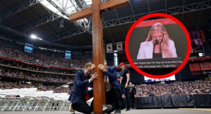 Viuda de Charlie Kirk llega a su funeral en medio de pirotecnia; es criticada en redes | VIDEO