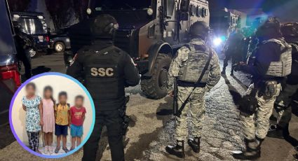 Rescatan fuerzas federales a cuatro hermanitos desaparecidos en Acapulco; los localizan en Morelos