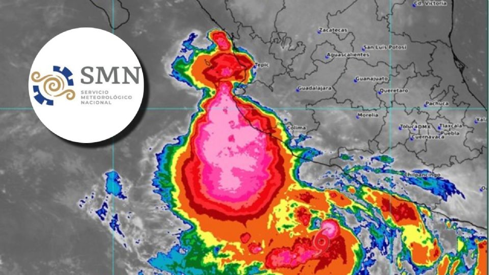 Este lunes 22 de septiembre, Narda causará lluvias, rachas de vientos y oleaje