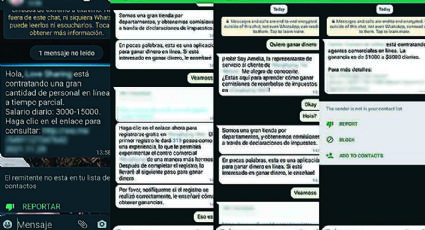 Condusef lanza alerta por falsas vacantes en Whatsapp; así lo hacen