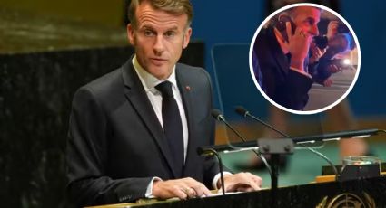 Policía de NY detiene a Emmanuel Macron; pidió apoyo de Trump para salir del apuro | VIDEO