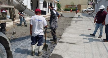 Municipio de Tampico avanza en infraestructura vial; colonia Arboleda estrena pavimento hidráulico