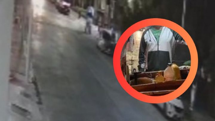 Abuelito en Monterrey es arrollado mientras vendía elotes; esto muestran las cámaras de seguridad | VIDEO