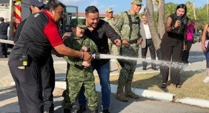 Kenet cumple su sueño de ser soldado; se convirtió en integrante de las Fuerzas Armadas