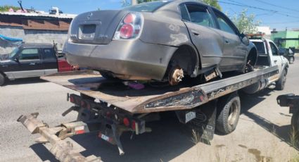Tránsito y Vialidad intensifica acciones de retiro de vehículos abandonados en Nuevo Laredo