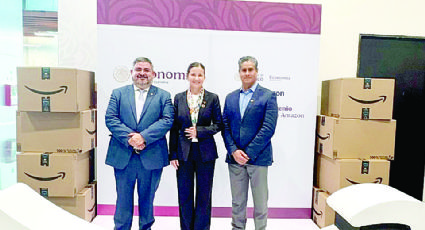 Impulsa Economía distintivo Hecho en Tamaulipas con Amazon