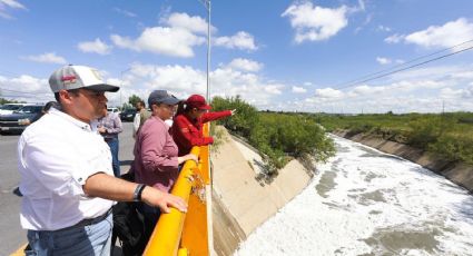 Alcaldesa de Nuevo Laredo supervisa operativo de apoyo ciudadano tras tormenta