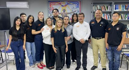 Sostiene rector encuentro con universitarios de Valle Hermoso